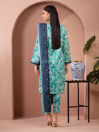 Aqua Mist – Sea Green Printed Lawn 3 Piece