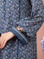 Teal Mirage – Dark Teal Printed Lawn 3 Piece