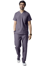 Men’s Grey Medical Scrub Set – Professional Healthcare Uniform Suit