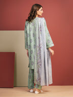 Mint Breeze – Mint Green Printed Lawn 3 Piece