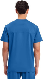 Royal Blue Men's Medical Scrub Set