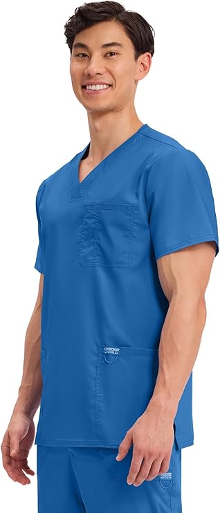 Royal Blue Men's Medical Scrub Set