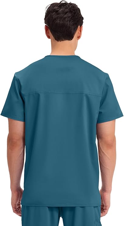 Caribbean Blue Men's Medical Scrub Set