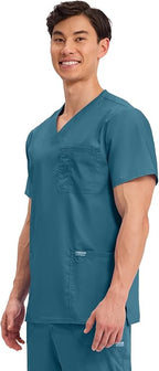 Caribbean Blue Men's Medical Scrub Set