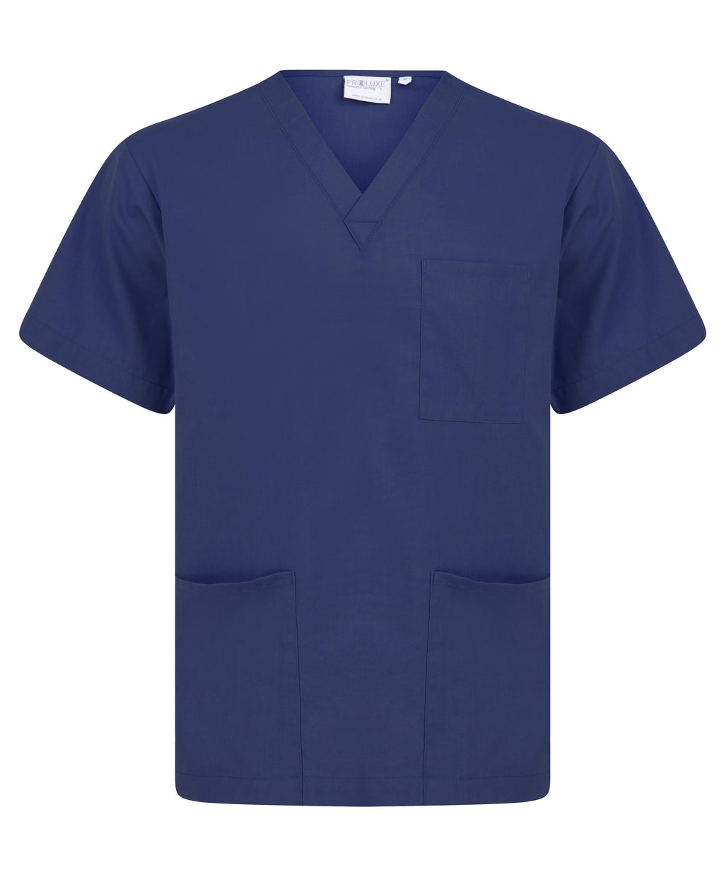 Men's Navy Blue Medical Scrub Set – Comfortable Healthcare Uniform Suit