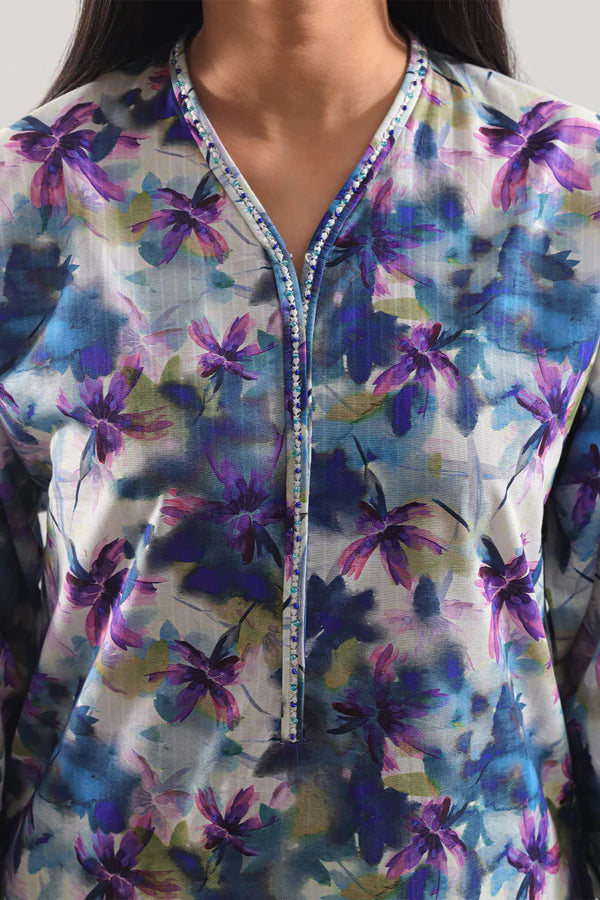 Multi Glow – Unstitched Lawn 3 Piece