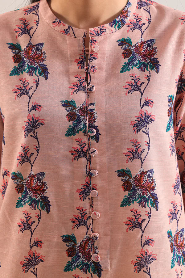 Peach Bloom – Unstitched Lawn 3 Piece