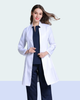 Women's White Medical Lab Coat – Classic Fit