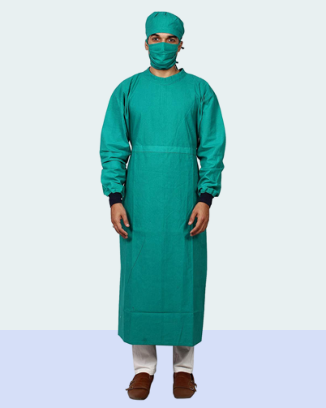 Reusable Unisex Surgical Gown – Comfortable Long Sleeve Medical Gown