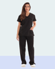Women's Medical Scrub Set – Black