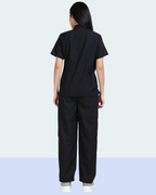 Women's Medical Scrub Set – Black