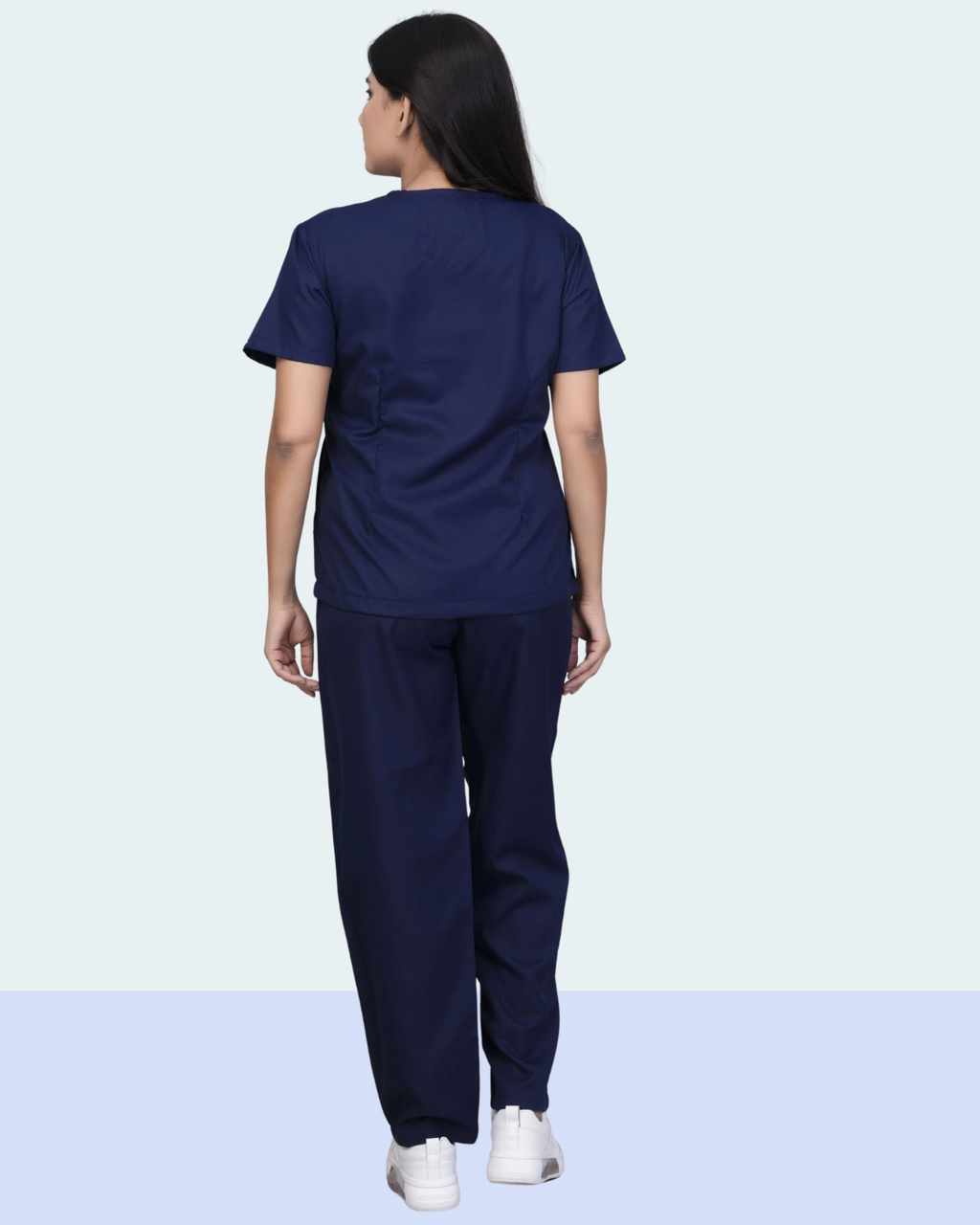 Women's Medical Scrub Set – Navy Blue