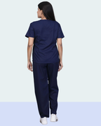 Women's Medical Scrub Set – Navy Blue