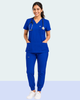 Women's Medical Scrub Set – Royal Blue