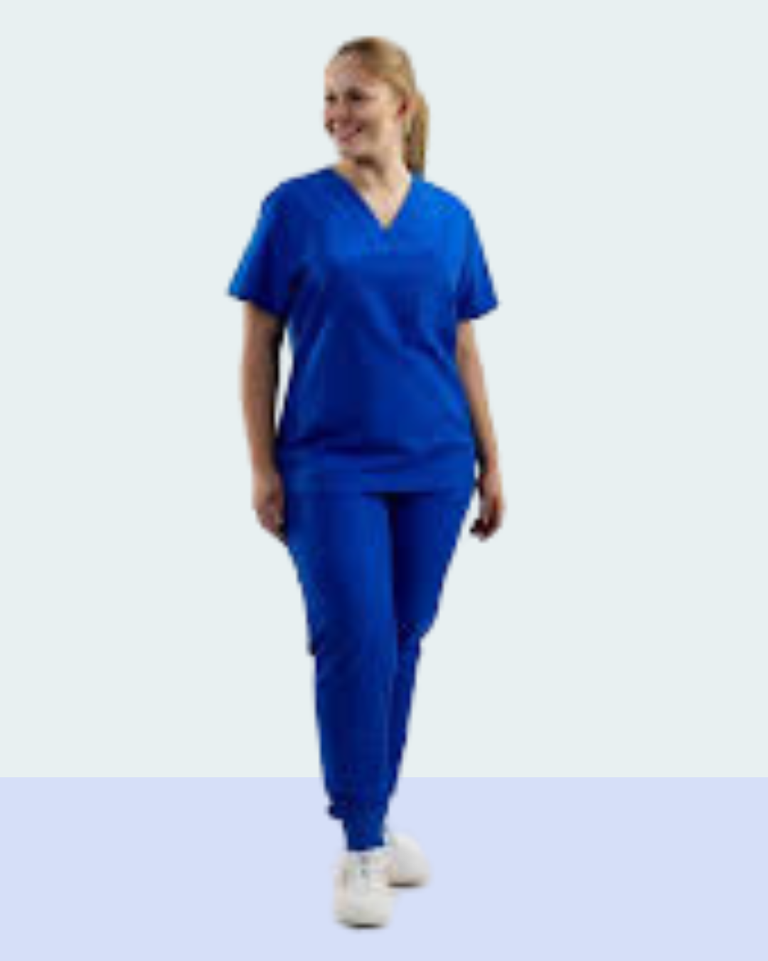 Women's Medical Scrub Set – Royal Blue