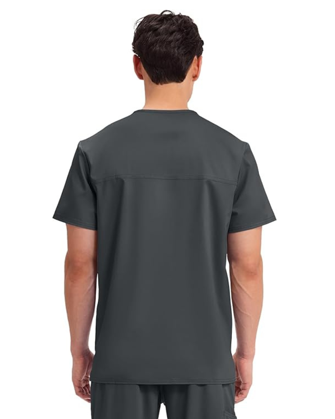 Black Men's Medical Scrub Set