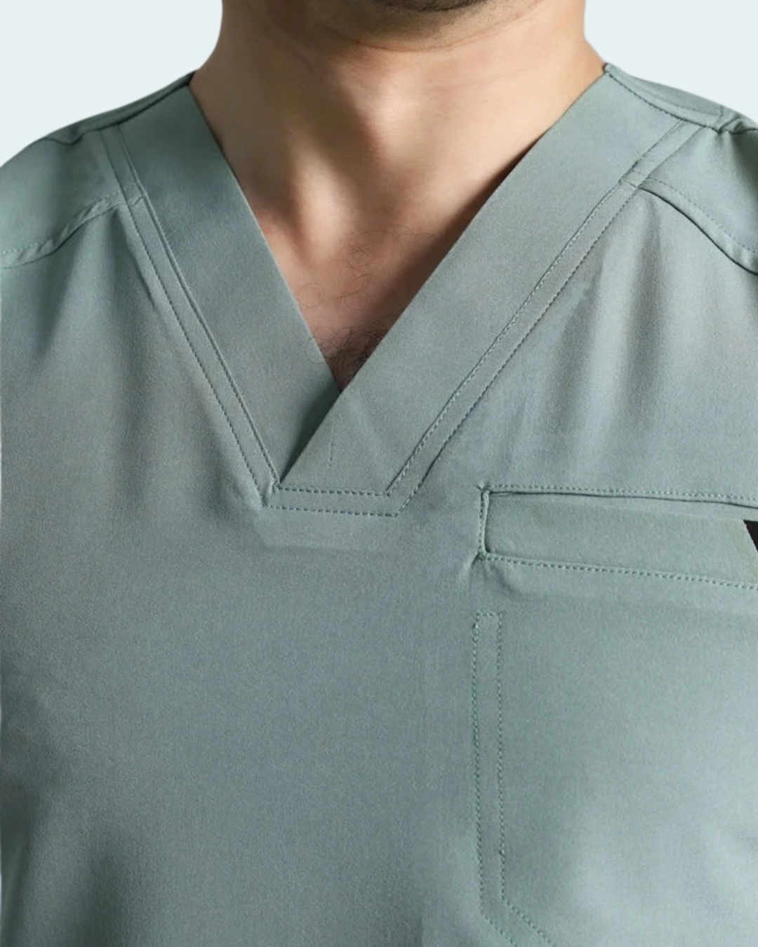 Men’s Teal Medical Scrub Set – Professional Healthcare Uniform Suit