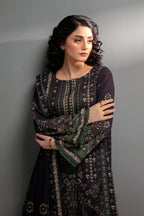 Noir Flora – Black Printed Lawn 3 Piece