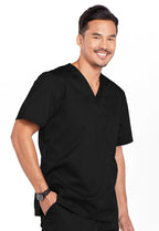 Men’s Black Medical Scrub Set – Professional Healthcare Uniform Suit